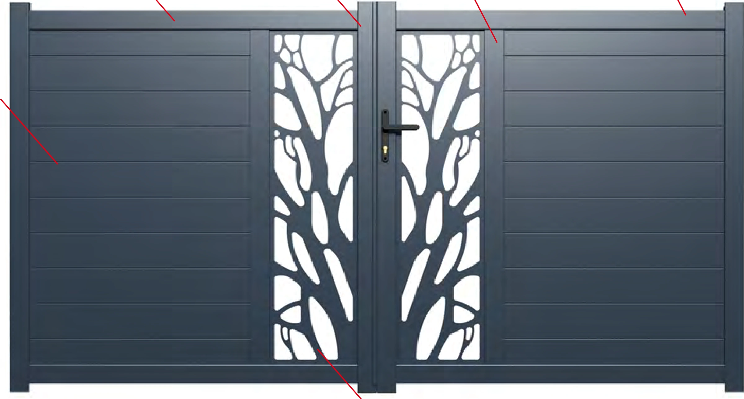 Aluminium Sheet Screens from the original product reference